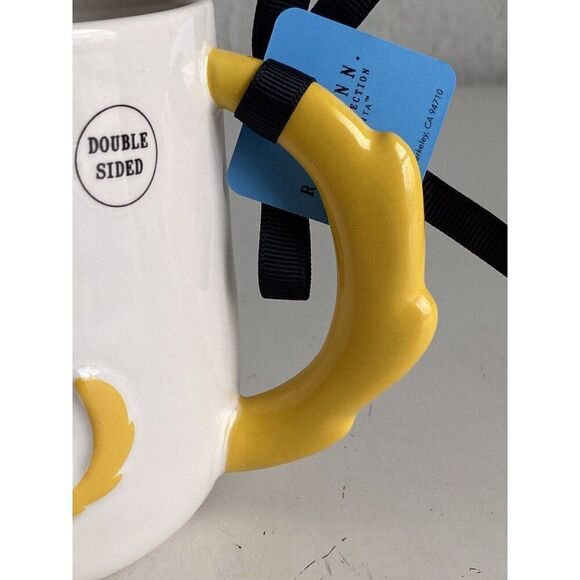 Rae Dunn Disney Pixar UP Mug Squirrel  Double Sided 3D Handle Dug NEW - Picture 4 of 11